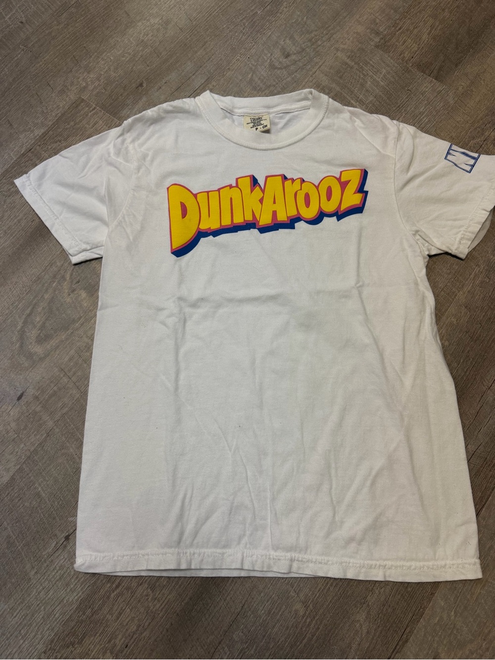 Dunkarooz White Graphic T-Shirt